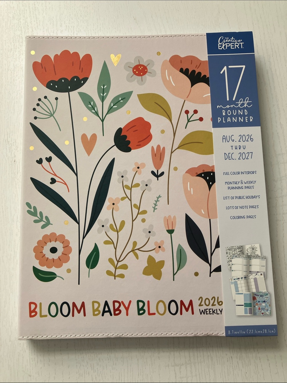 The Creative Expert 17 Month Bound Planner August 2026 - December 2027 (NWT) - Picture 2 of 16